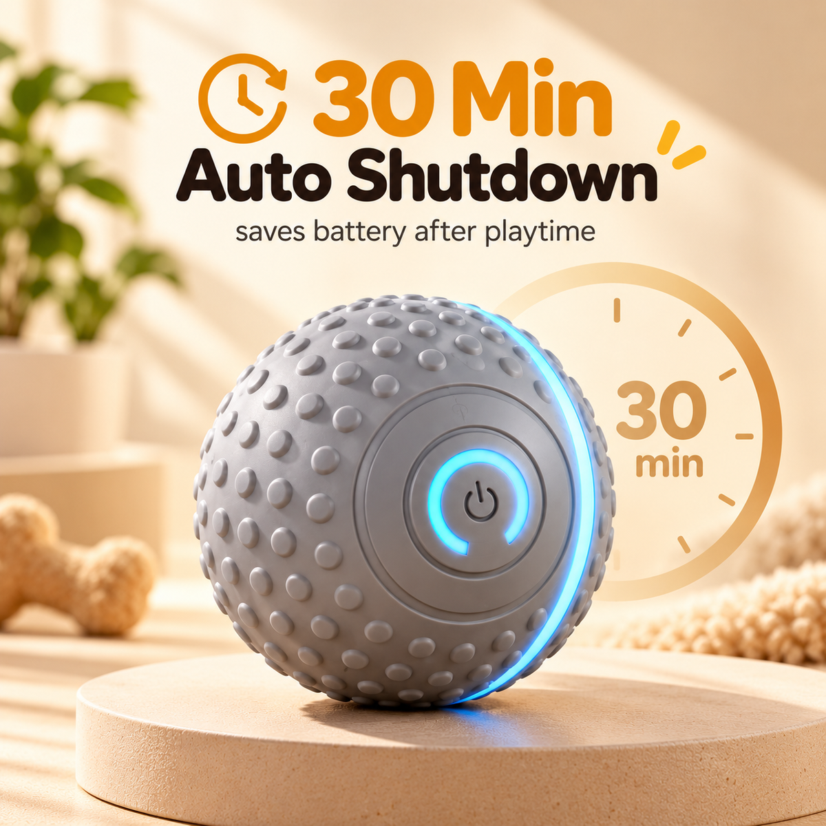 Rivora interactive pet ball product specifications