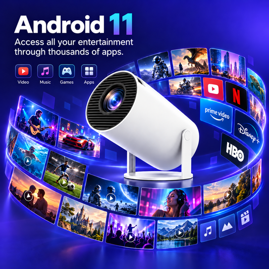 Rivora HY300 Mini Smart Projector